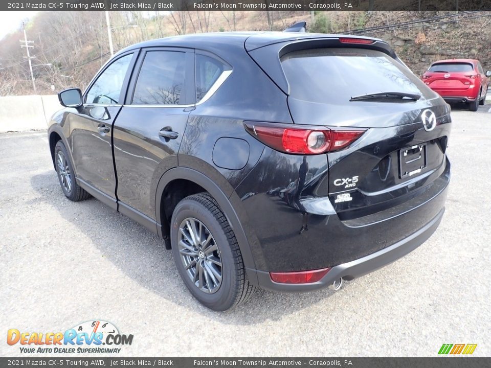 2021 Mazda CX-5 Touring AWD Jet Black Mica / Black Photo #6