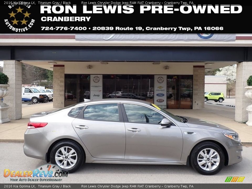 2016 Kia Optima LX Titanium Gray / Black Photo #1