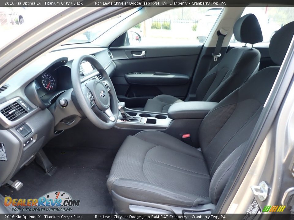 Front Seat of 2016 Kia Optima LX Photo #12