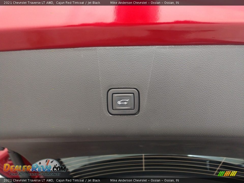 2021 Chevrolet Traverse LT AWD Cajun Red Tintcoat / Jet Black Photo #8