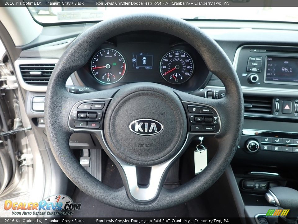 2016 Kia Optima LX Steering Wheel Photo #16