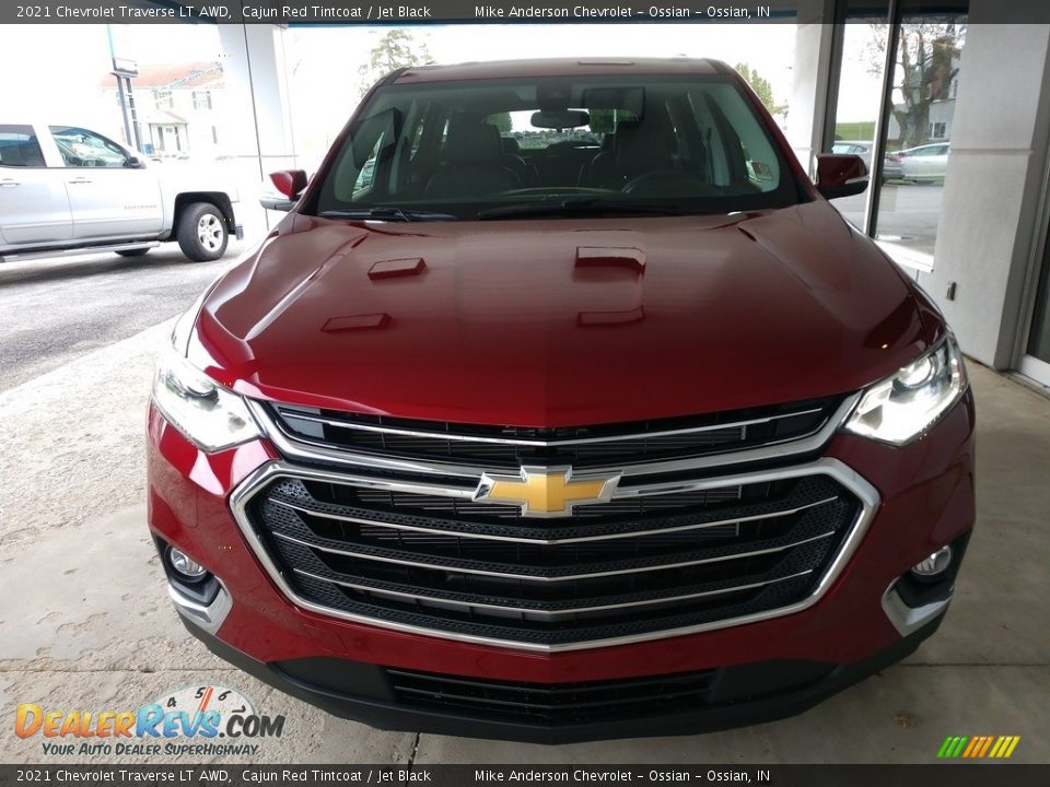 2021 Chevrolet Traverse LT AWD Cajun Red Tintcoat / Jet Black Photo #11