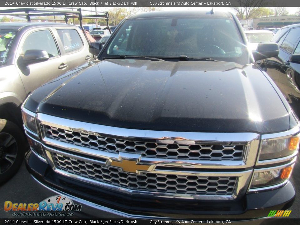 2014 Chevrolet Silverado 1500 LT Crew Cab Black / Jet Black/Dark Ash Photo #3