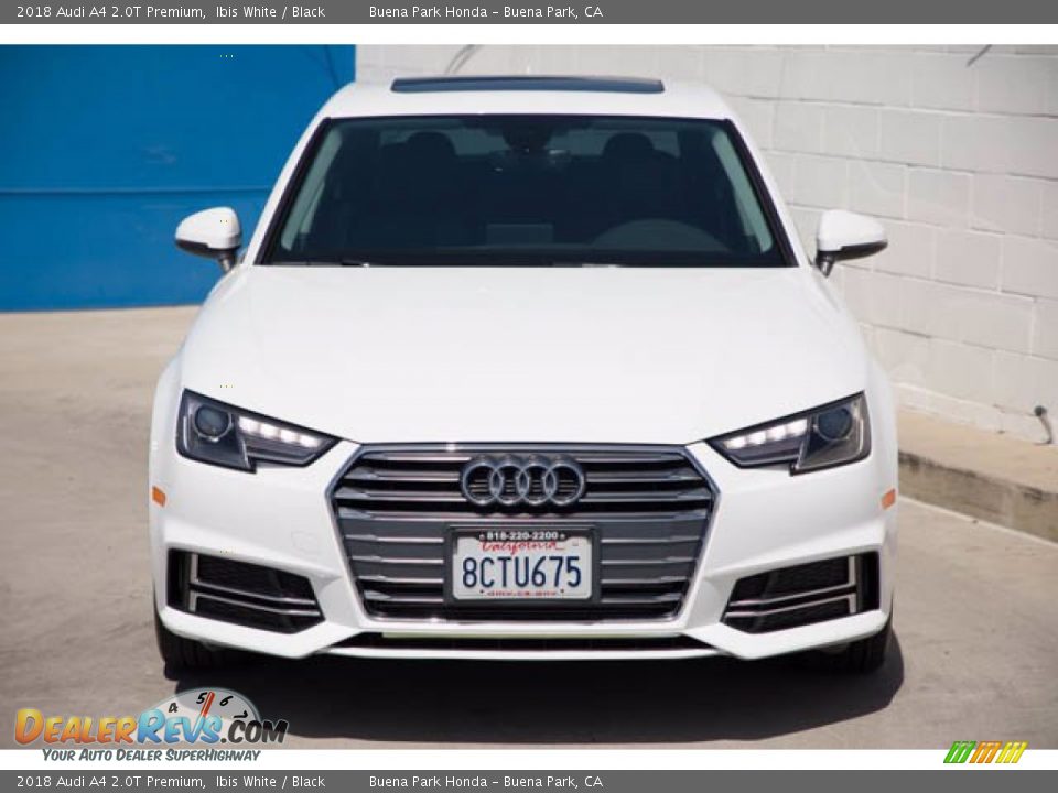 2018 Audi A4 2.0T Premium Ibis White / Black Photo #7