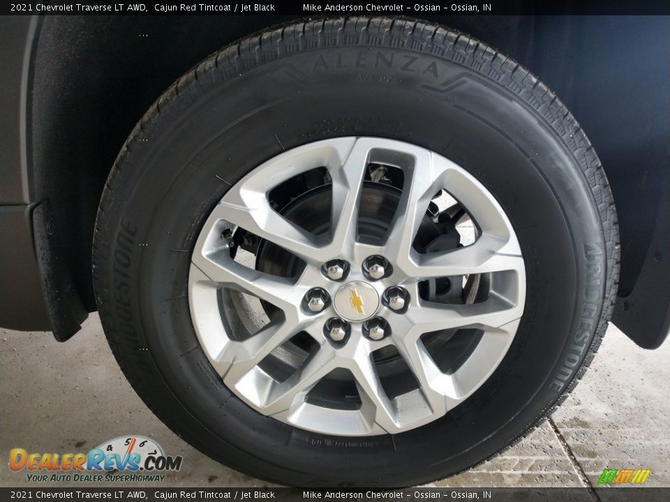 2021 Chevrolet Traverse LT AWD Cajun Red Tintcoat / Jet Black Photo #15