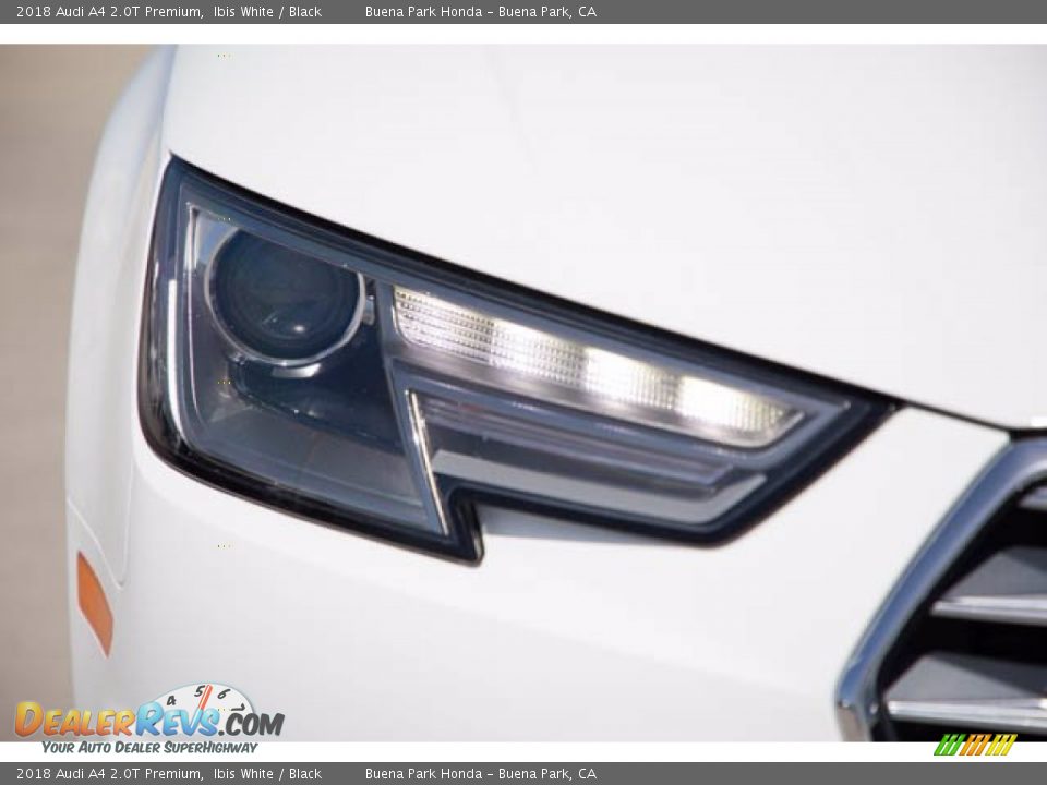 2018 Audi A4 2.0T Premium Ibis White / Black Photo #8