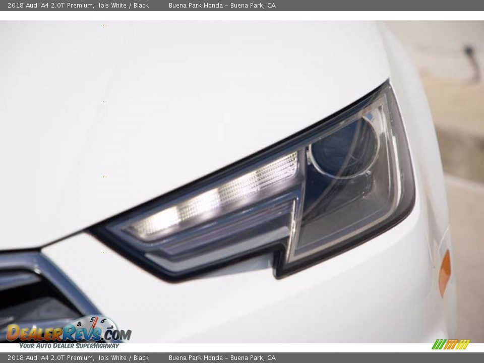 2018 Audi A4 2.0T Premium Ibis White / Black Photo #9