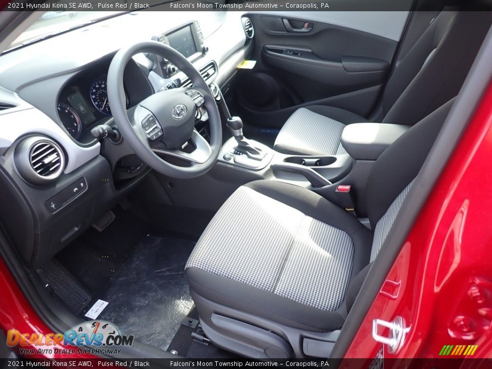 2021 Hyundai Kona SE AWD Pulse Red / Black Photo #10