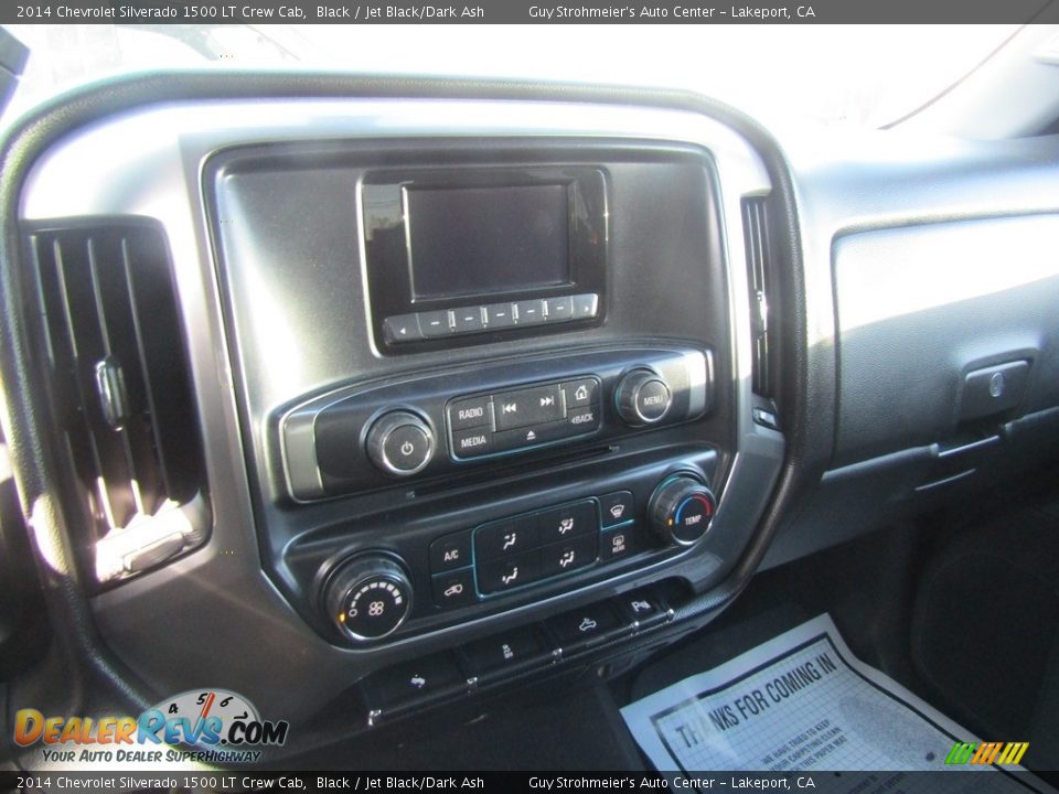 2014 Chevrolet Silverado 1500 LT Crew Cab Black / Jet Black/Dark Ash Photo #10