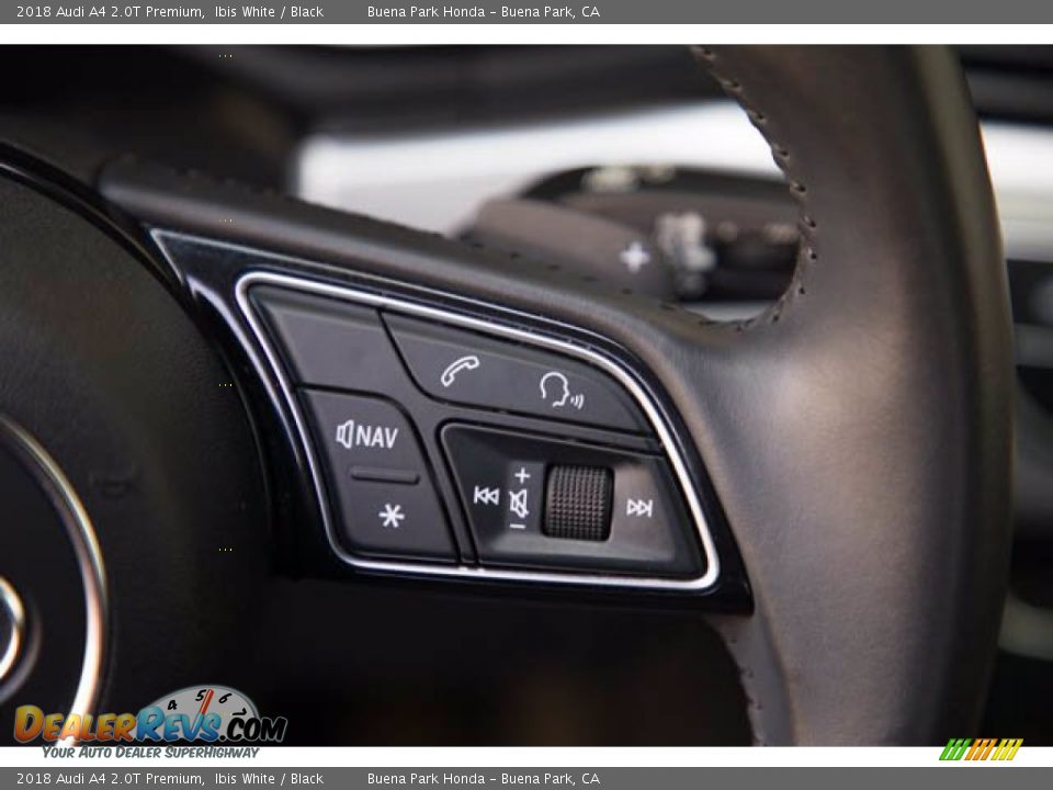 2018 Audi A4 2.0T Premium Ibis White / Black Photo #17
