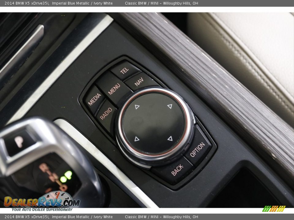2014 BMW X5 xDrive35i Imperial Blue Metallic / Ivory White Photo #16