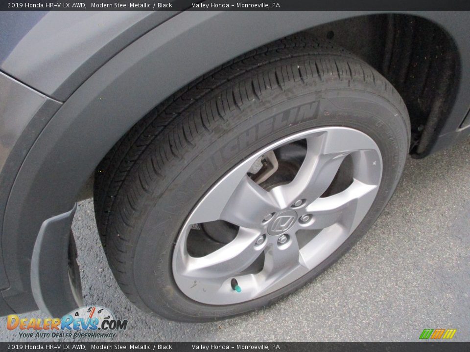 2019 Honda HR-V LX AWD Modern Steel Metallic / Black Photo #6