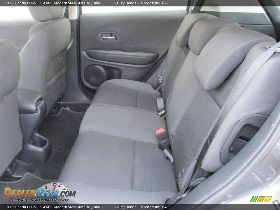 2019 Honda HR-V LX AWD Modern Steel Metallic / Black Photo #12
