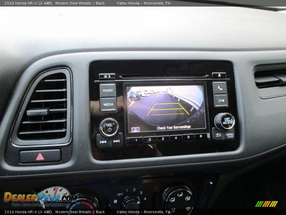 2019 Honda HR-V LX AWD Modern Steel Metallic / Black Photo #16