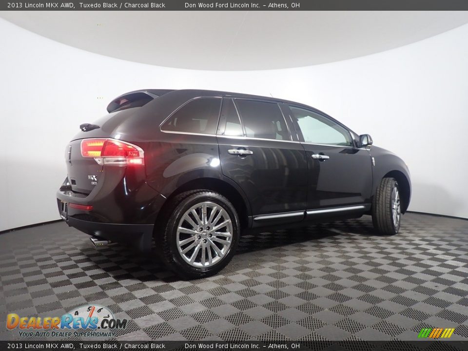 2013 Lincoln MKX AWD Tuxedo Black / Charcoal Black Photo #18