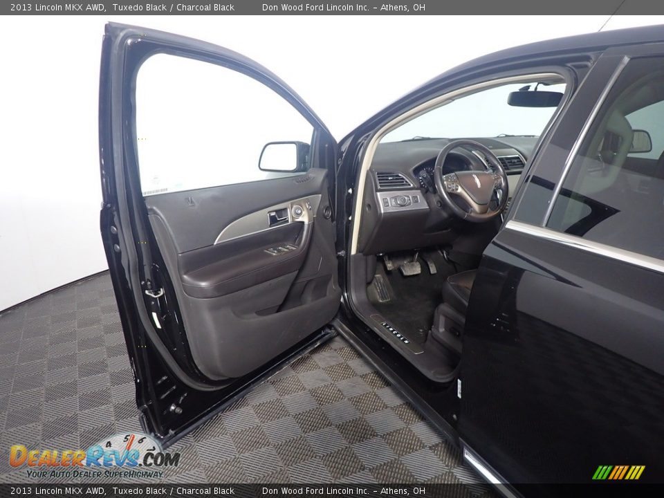 2013 Lincoln MKX AWD Tuxedo Black / Charcoal Black Photo #23