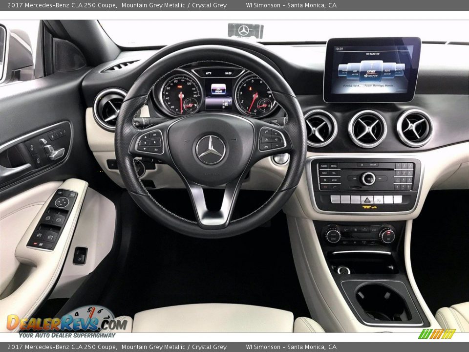 2017 Mercedes-Benz CLA 250 Coupe Mountain Grey Metallic / Crystal Grey Photo #4