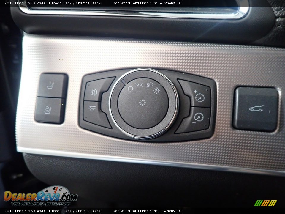 2013 Lincoln MKX AWD Tuxedo Black / Charcoal Black Photo #34