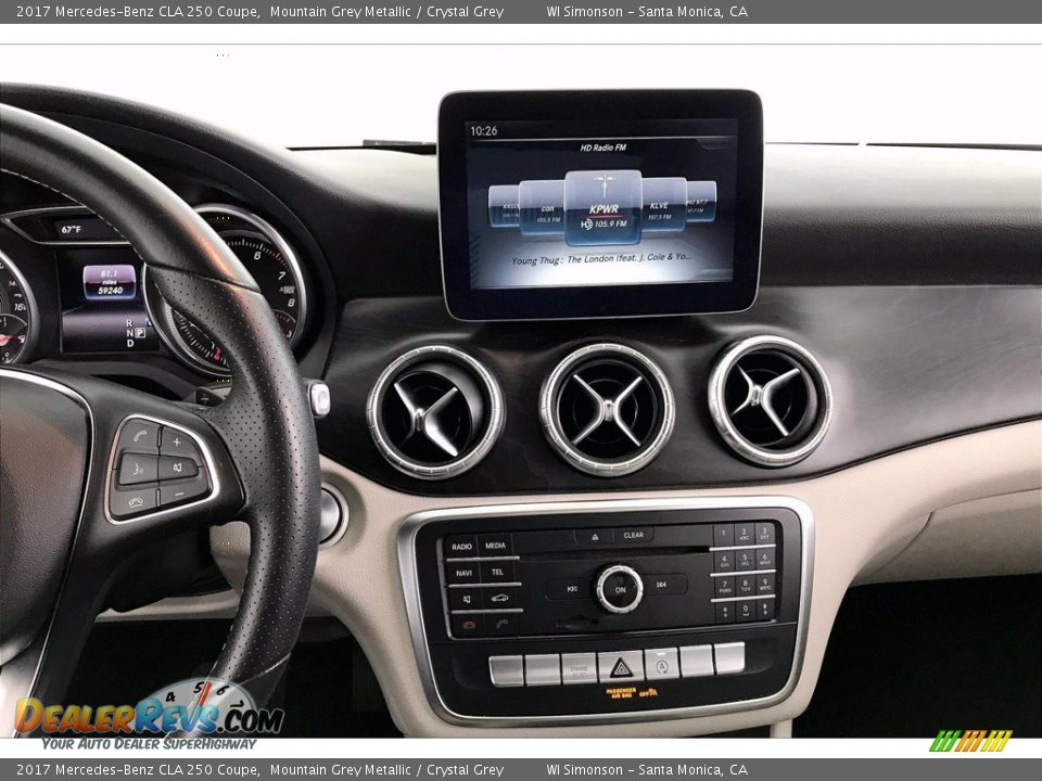 2017 Mercedes-Benz CLA 250 Coupe Mountain Grey Metallic / Crystal Grey Photo #5