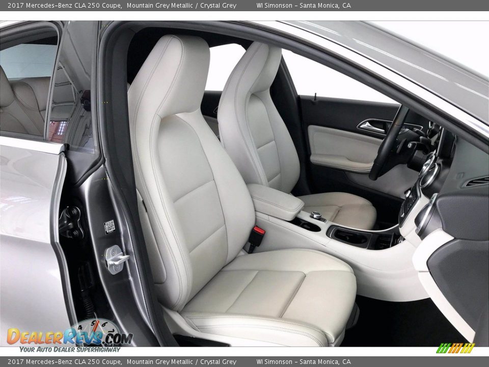 2017 Mercedes-Benz CLA 250 Coupe Mountain Grey Metallic / Crystal Grey Photo #6