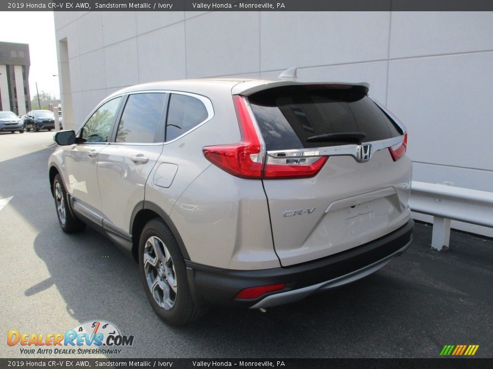 2019 Honda CR-V EX AWD Sandstorm Metallic / Ivory Photo #3