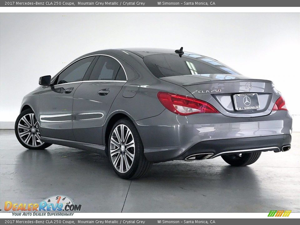 2017 Mercedes-Benz CLA 250 Coupe Mountain Grey Metallic / Crystal Grey Photo #10