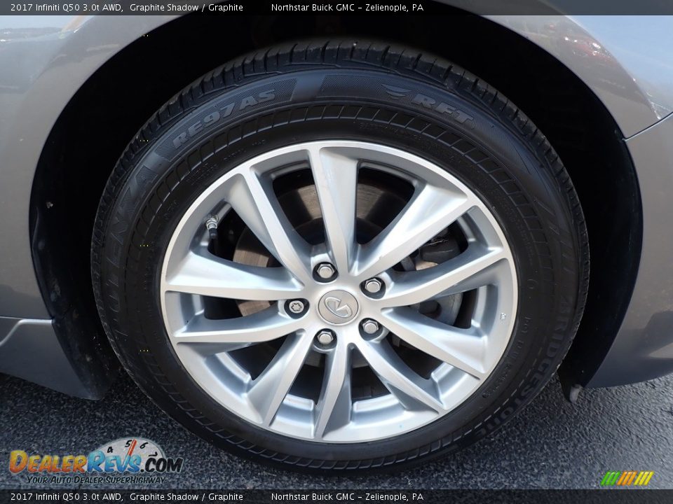 2017 Infiniti Q50 3.0t AWD Wheel Photo #13
