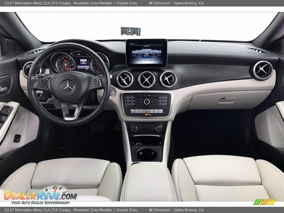 2017 Mercedes-Benz CLA 250 Coupe Mountain Grey Metallic / Crystal Grey Photo #15