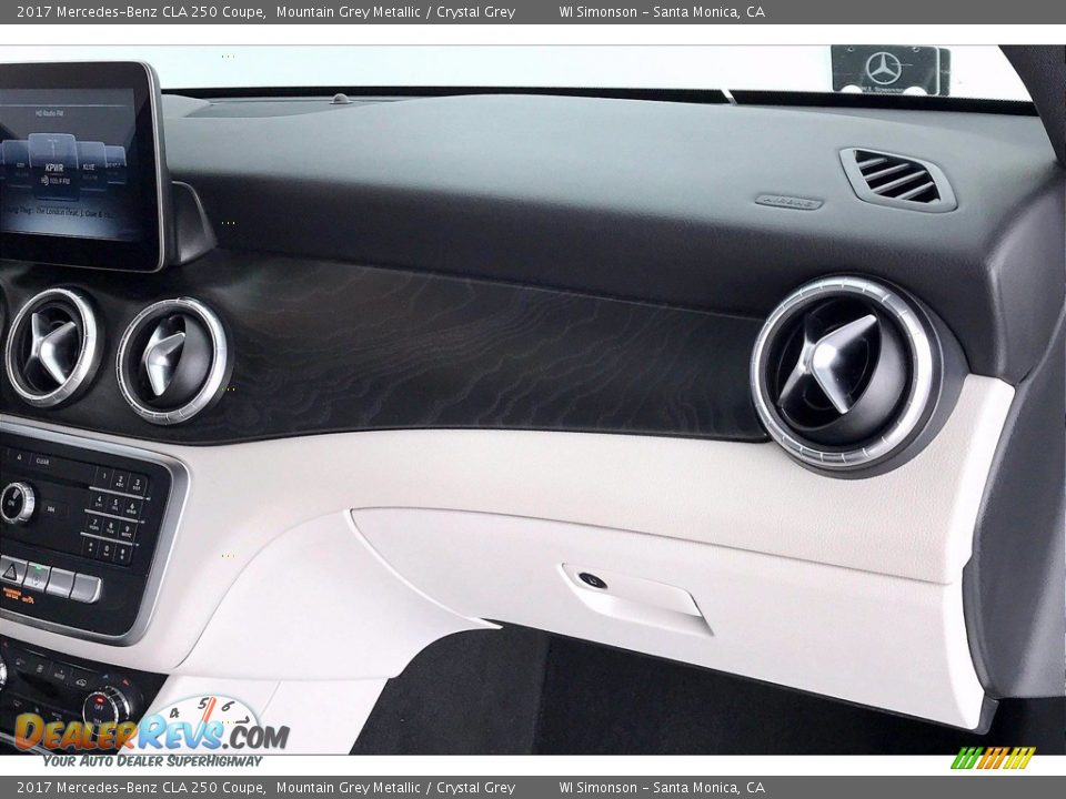 2017 Mercedes-Benz CLA 250 Coupe Mountain Grey Metallic / Crystal Grey Photo #16