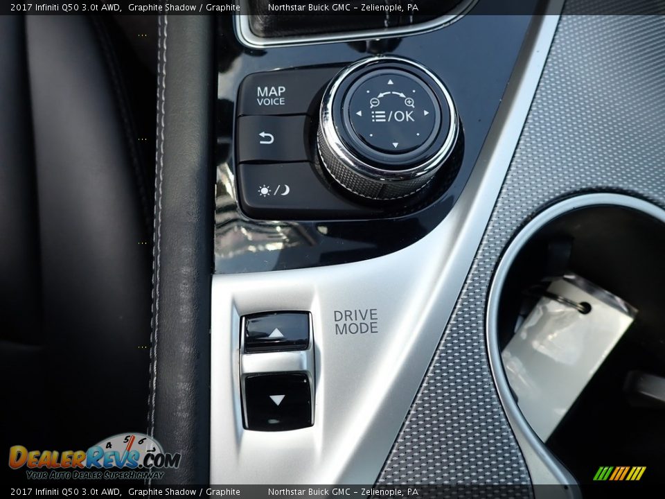 Controls of 2017 Infiniti Q50 3.0t AWD Photo #20