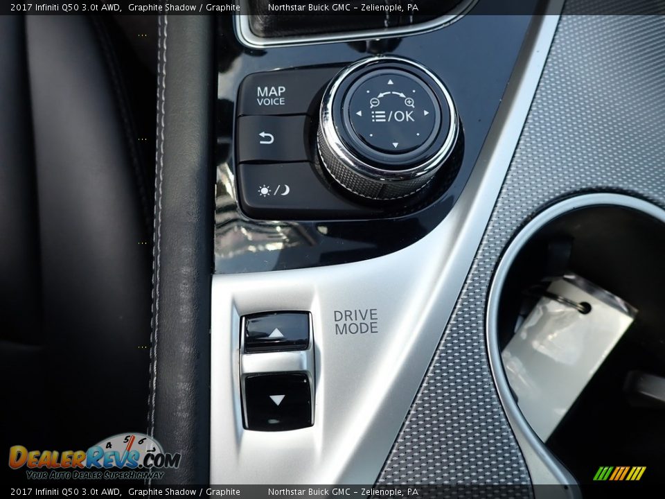 Controls of 2017 Infiniti Q50 3.0t AWD Photo #20