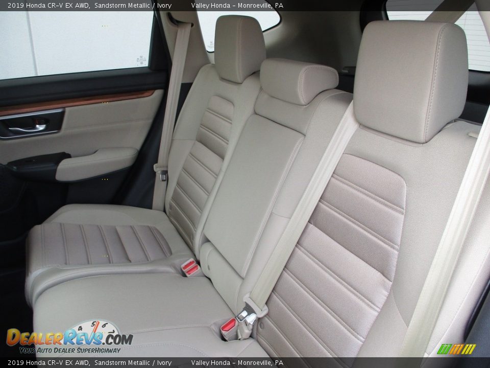 2019 Honda CR-V EX AWD Sandstorm Metallic / Ivory Photo #13