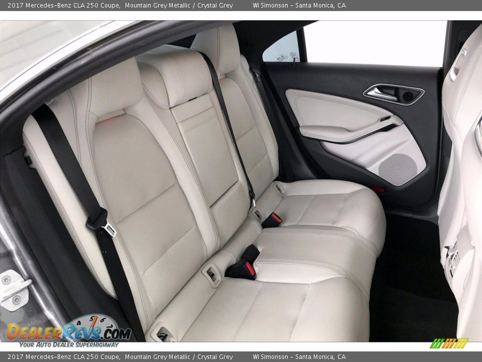 2017 Mercedes-Benz CLA 250 Coupe Mountain Grey Metallic / Crystal Grey Photo #19