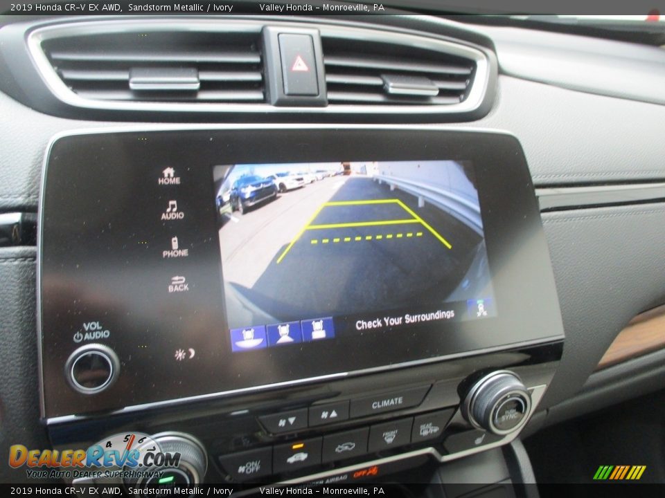 2019 Honda CR-V EX AWD Sandstorm Metallic / Ivory Photo #16