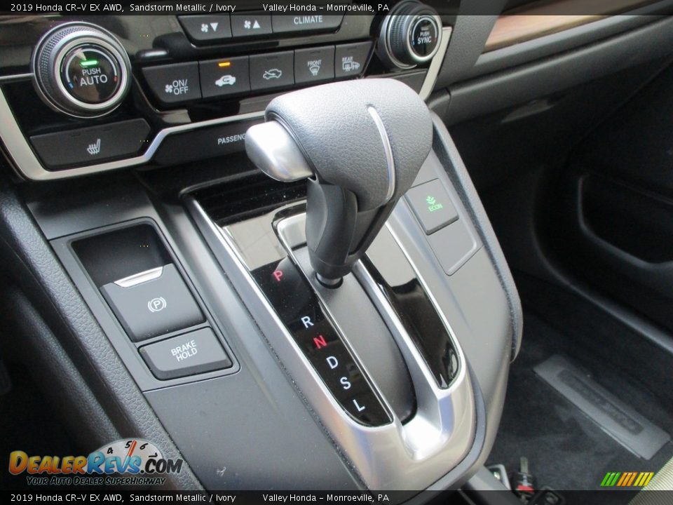 2019 Honda CR-V EX AWD Sandstorm Metallic / Ivory Photo #17