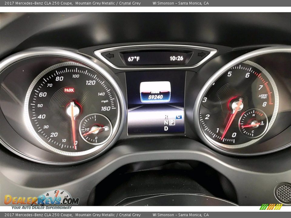 2017 Mercedes-Benz CLA 250 Coupe Mountain Grey Metallic / Crystal Grey Photo #23