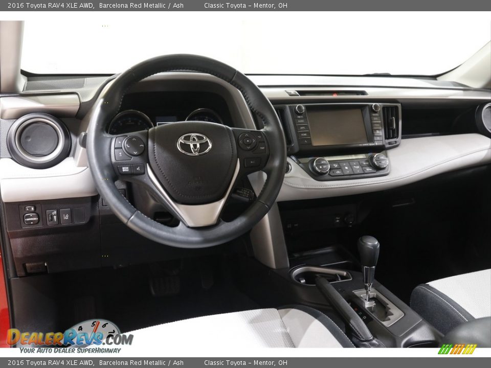 2016 Toyota RAV4 XLE AWD Barcelona Red Metallic / Ash Photo #6