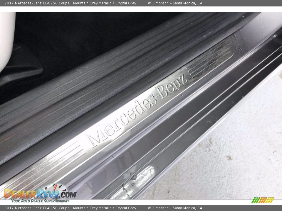 2017 Mercedes-Benz CLA 250 Coupe Mountain Grey Metallic / Crystal Grey Photo #25
