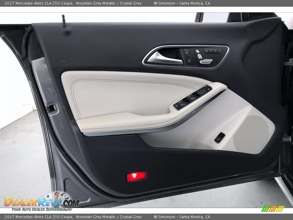 2017 Mercedes-Benz CLA 250 Coupe Mountain Grey Metallic / Crystal Grey Photo #26
