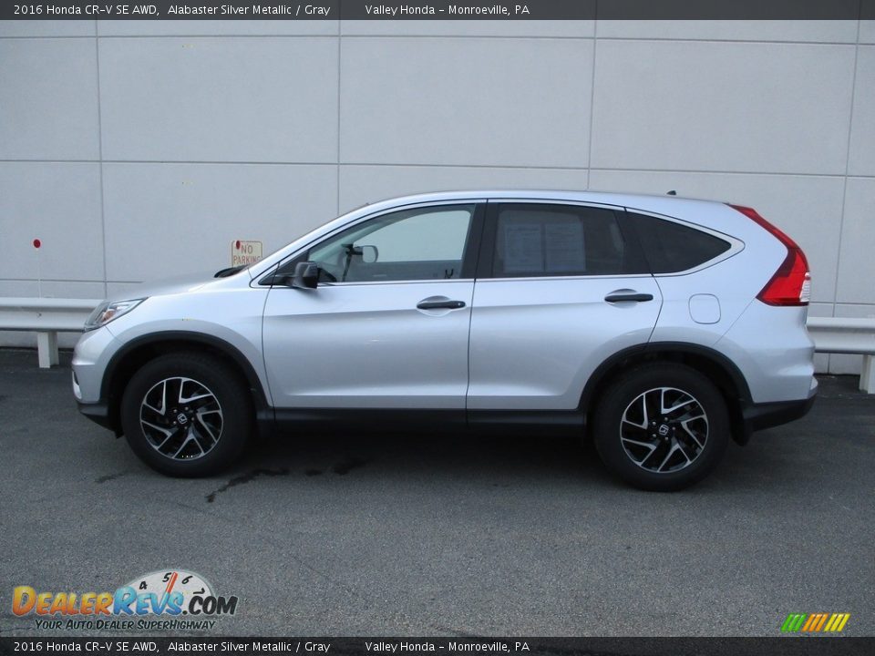 Alabaster Silver Metallic 2016 Honda CR-V SE AWD Photo #2