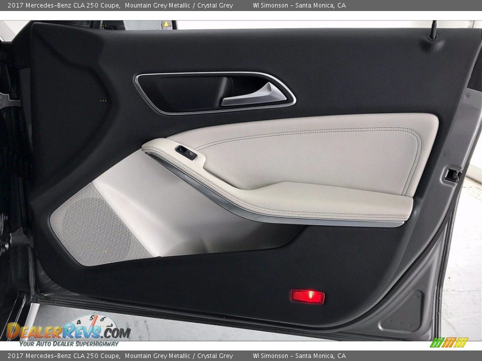 2017 Mercedes-Benz CLA 250 Coupe Mountain Grey Metallic / Crystal Grey Photo #27