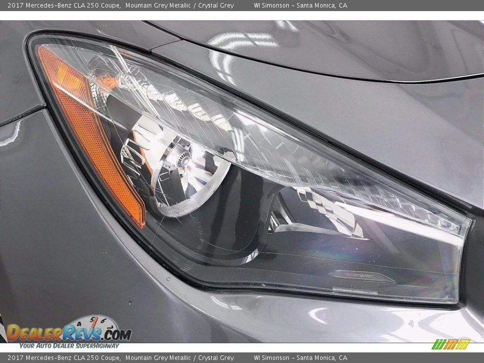 2017 Mercedes-Benz CLA 250 Coupe Mountain Grey Metallic / Crystal Grey Photo #28