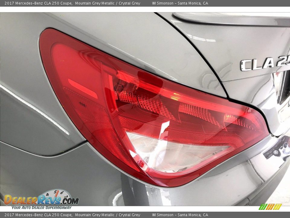 2017 Mercedes-Benz CLA 250 Coupe Mountain Grey Metallic / Crystal Grey Photo #29