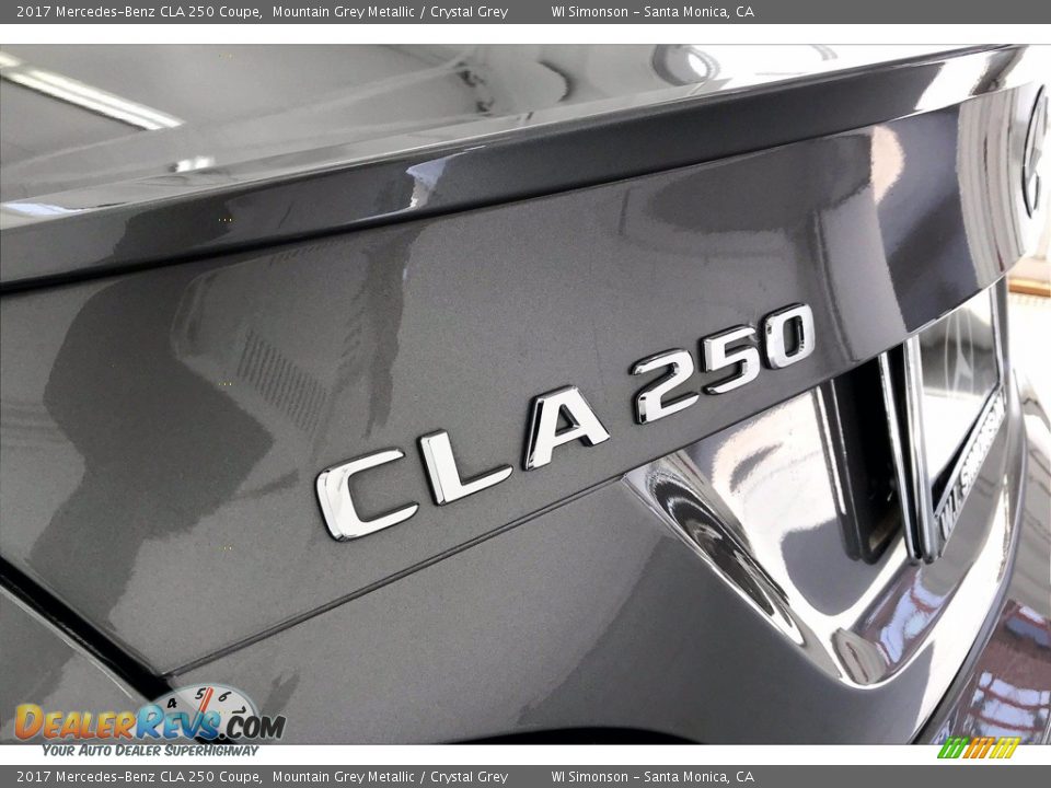 2017 Mercedes-Benz CLA 250 Coupe Mountain Grey Metallic / Crystal Grey Photo #31