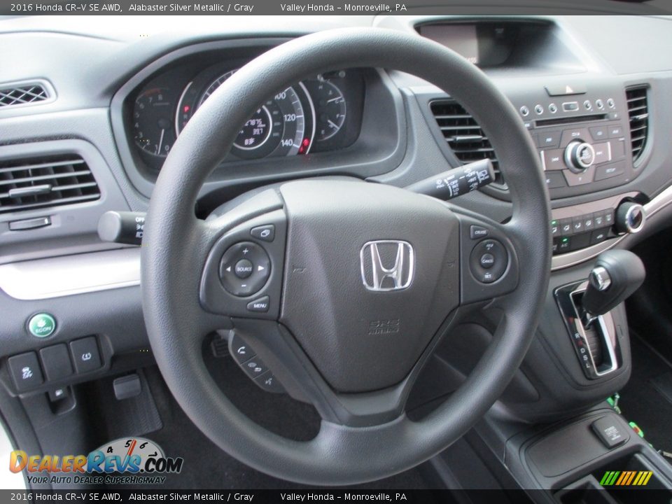 2016 Honda CR-V SE AWD Steering Wheel Photo #13