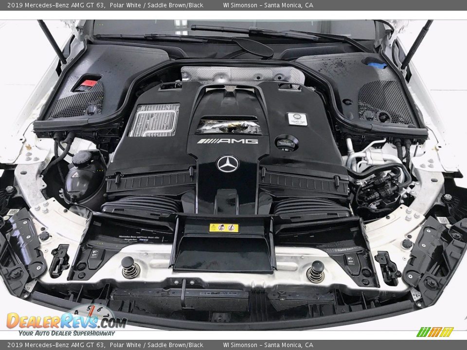 2019 Mercedes-Benz AMG GT 63 4.0 AMG Twin-Turbocharged DOHC 32-Valve VVT V8 Engine Photo #9