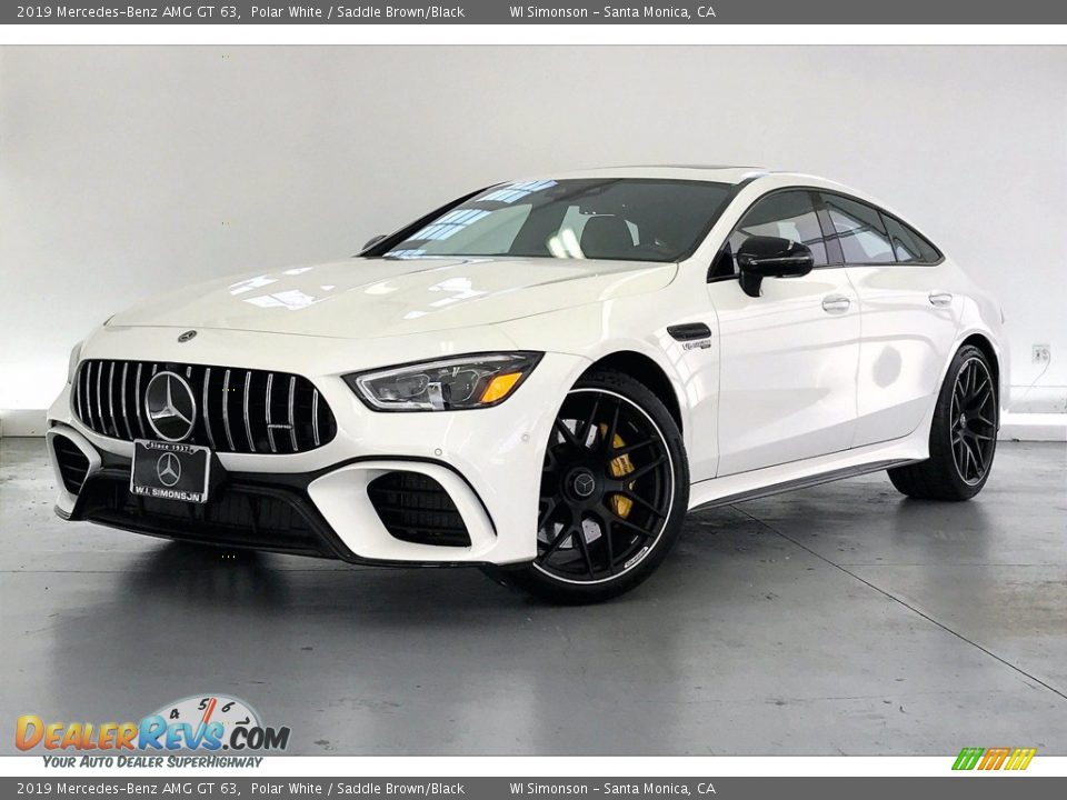 Polar White 2019 Mercedes-Benz AMG GT 63 Photo #12