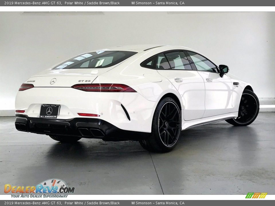 Polar White 2019 Mercedes-Benz AMG GT 63 Photo #13