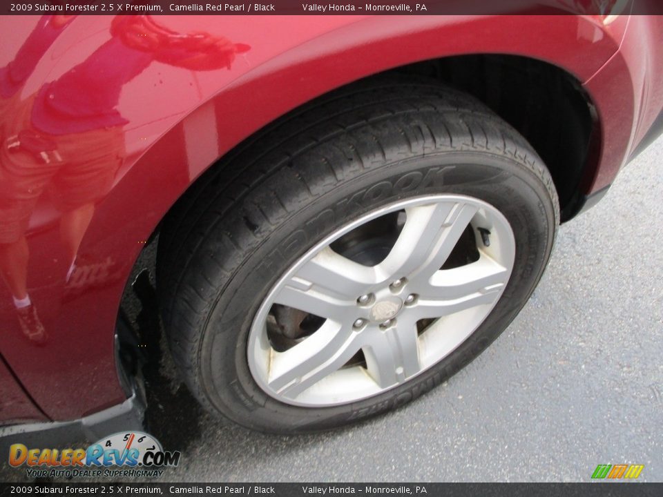 2009 Subaru Forester 2.5 X Premium Camellia Red Pearl / Black Photo #6