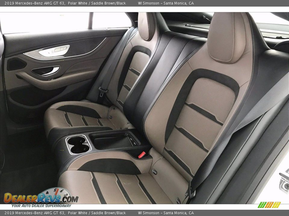 Rear Seat of 2019 Mercedes-Benz AMG GT 63 Photo #20